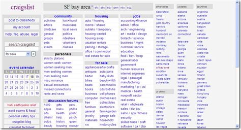 craigslist bay area ca